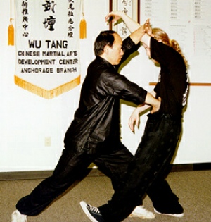photo of Master Wong and Sifu Kevin